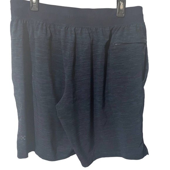 LULULEMON T.H.E. Short Linerless in Heather Allover Iron Blue True Navy - Picture 5 of 13